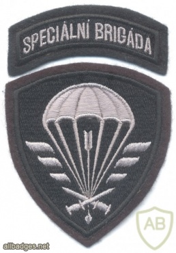 CZECH REPUBLIC 6th Special Brigade sleeve patch, field version, 1995-2001 img29790