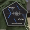 140th Golden Eagle squadron Generic Patch - The mighty F-35 plane img29785
