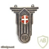 Old Estonian School Graduation Badge — HP (Harjumaa Joint Gymnasium in Paldiski City), 1939