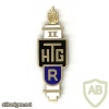Old Estonian School Graduation Badge — HTG (Howen's Gymnasium For Girls), R II issue
