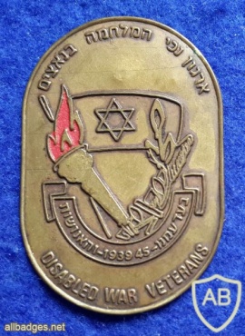 Organization of the Disabled in the War against the Nazis - Bronze Badge img29974