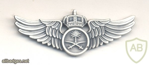 SAUDI ARABIA Air Force Pilot qualification wings, messdress img30117
