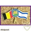 דגל בלגיה סמל העיר שדרות ודגל ישראל img31522