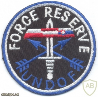 UNITED NATIONS Force Reserve Company UNDOF sleeve patch img32125