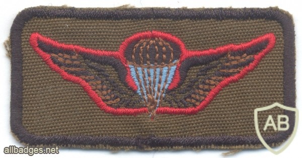 SOUTH WEST AFRICA Parachute Instructor wings, 1984 - 1990, cloth img32133