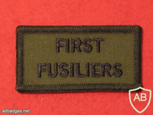 First Fusiliers img32732