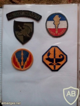 US Army (Training School patches) img33012