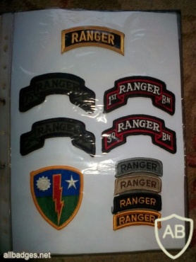 US Army (Ranger patches) img32997