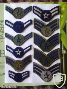 US Air Force ranks img32940