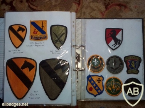 US Army (Armor, Cavalry patches)  img32996