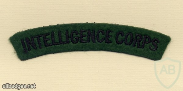 INTELLEIGENCE CORPS titles img33097