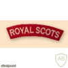 Royal Scots Cloth Shoulder Titles img33098