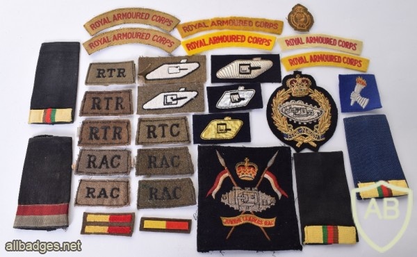 Royal Armoured Corps titles img33148