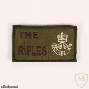 Rifles Hook and loop patch img33226