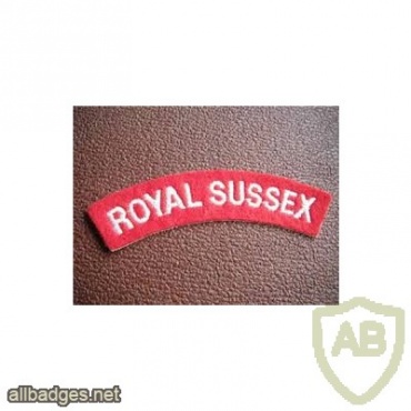 Royal Sussex regiment title img33224