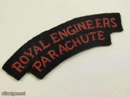 Royal Engineers parachute title img33249