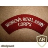 Women's Royal Army Corps