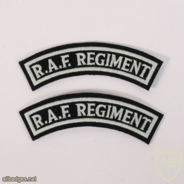 RAF Regiment Titles img33455