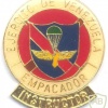 VENEZUELA Army Parachute Rigger Instructor qualification badge