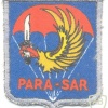 BRAZIL Air Force Airborne Rescue Squadron (Para-SAR) patch, full color