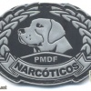 BRAZIL Military Police - Federal District Narcotics Unit badge, rubber img33728