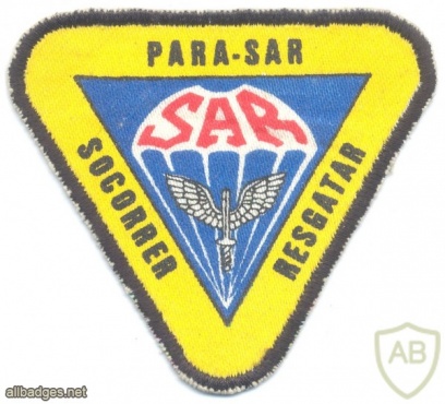 BRAZIL Air Force Airborne Rescue Squadron (Para-SAR) patch, full color img33755