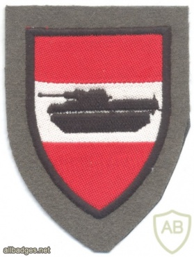 AUSTRIA Army (Bundesheer) - Mechanized Infantry School patch, dress uniform img34029
