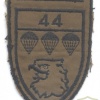 SOUTH AFRICA - SADF - 3rd Battalion, 44 Parachute Brigade arm cloth flash, 1980s img34081