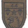 SOUTH AFRICA - SADF - 4th Battalion, 44 Parachute Brigade arm cloth flash, 1980s