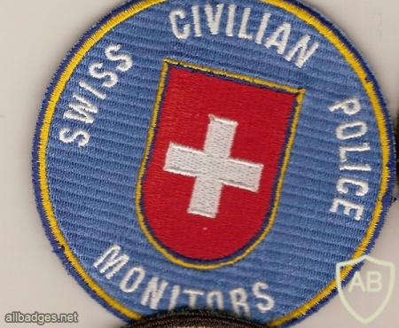Swiss Civilian Police Monitors patch img34097