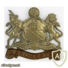 UK Manchester regiment cap badge, 1st type