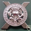 UK 52nd Lowland Volunteers cap badge img34314