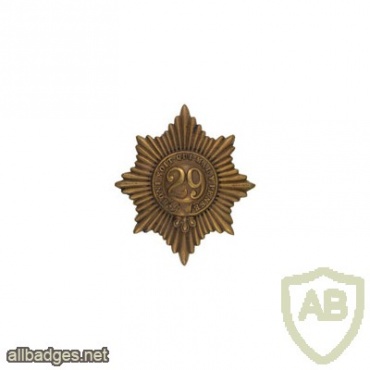 29th (The Worcestershire) Regiment collar badge img34309