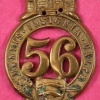 56th (West Essex) Regiment cap badge