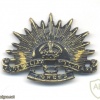 AUSTRALIA Australian Military Forces Rising Sun Collar Badge (1948-53)