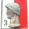 POLAND (Polish People's Republic) Army Exemplary Soldier pocket badge, 1968-1973
