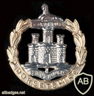Dorsetshire Regiment cap badge img34445