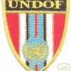 UNITED NATIONS Disengagement Observer Force (UNDOF) sleeve patch