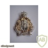 Royal Gibraltar Regiment cap badge, anodised (staybrite)