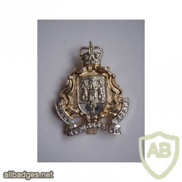 Officers Beret Badge Royal Gibraltar Regt 