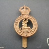 Hertfordshire Regiment cap badge, King's crown img34738