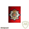 Hampshire Regiment cap badge, Officers pattern, bullion img34733