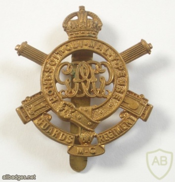 Guards Machine Gun Regiment cap badge, 1918 img34729