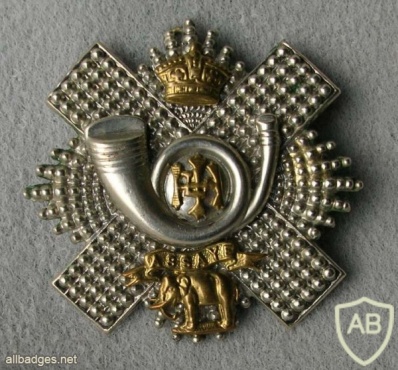 Highland Light Infantry cap badge, King's crown img34741