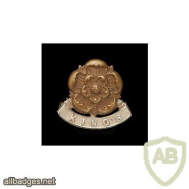 King's Liverpool Regiment collar badge, type 1 img34818