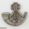 King's Shropshire Light Infantry cap badge
