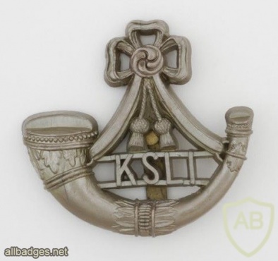 King's Shropshire Light Infantry cap badge img34856