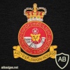 Kings Shropshire Light Infantry blazer badge