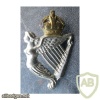 8th King's Royal Irish Hussars collar badge, other ranks, King's Crown