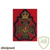 King's Royal Rifle Corps blazer badge, King's crown img34851